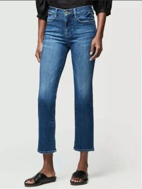Frame Le High Straight Jeans Bestia Wash 29
